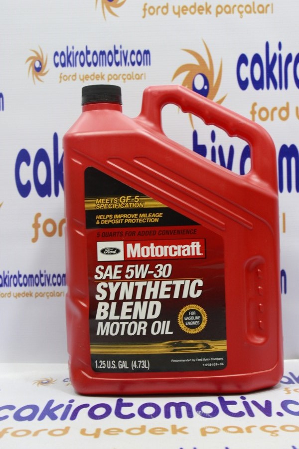 MOTORCRAFT 5W-30 FULL SYNTHETİC MOTOR YAĞI 5LT