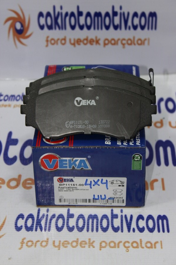 RANGER 1998-2010 4X4 ÖN FREN BALATASI VEKA