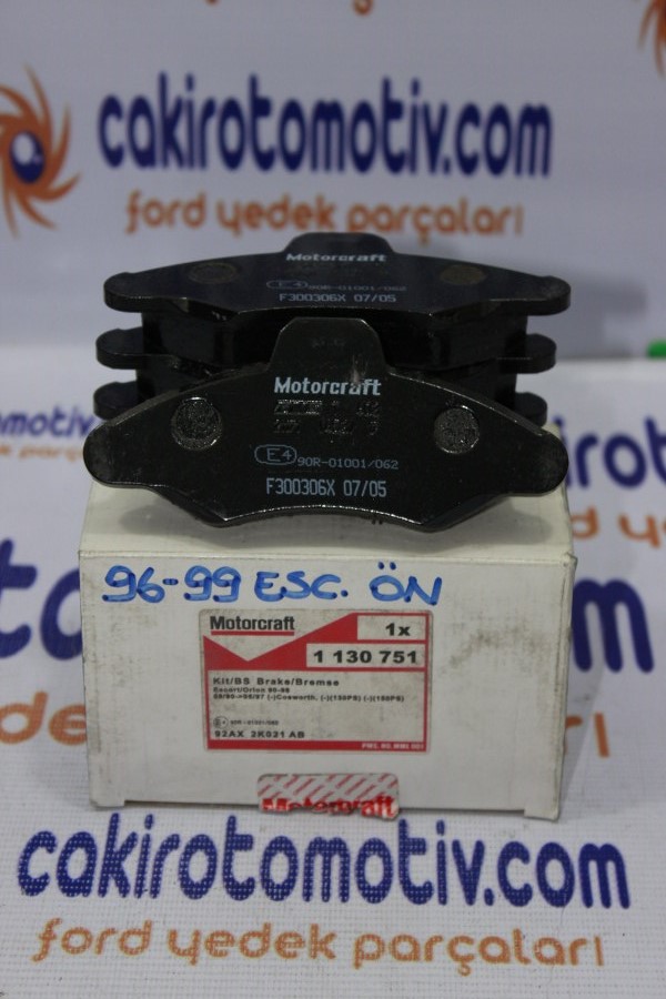 ESCORT 1996- ÖN FREN BALATASI MOTORCRAFT