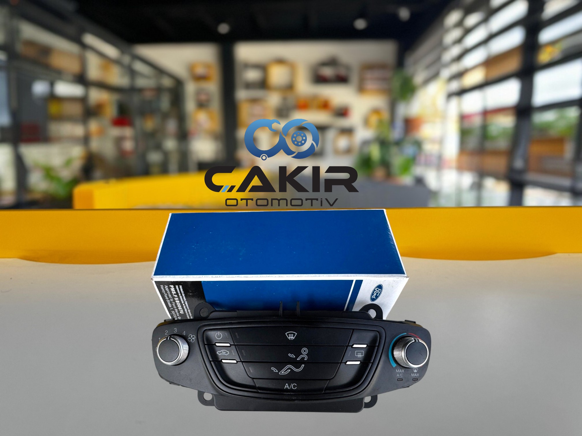 Ford Courier Kalorifer Klima Kontrol Paneli Fan ve Sıcaklık Ayar Düğmesi 